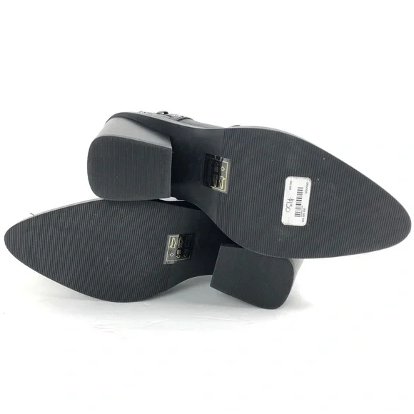 NWOB Aldo black studded ankle boot - Picture 10 of 11